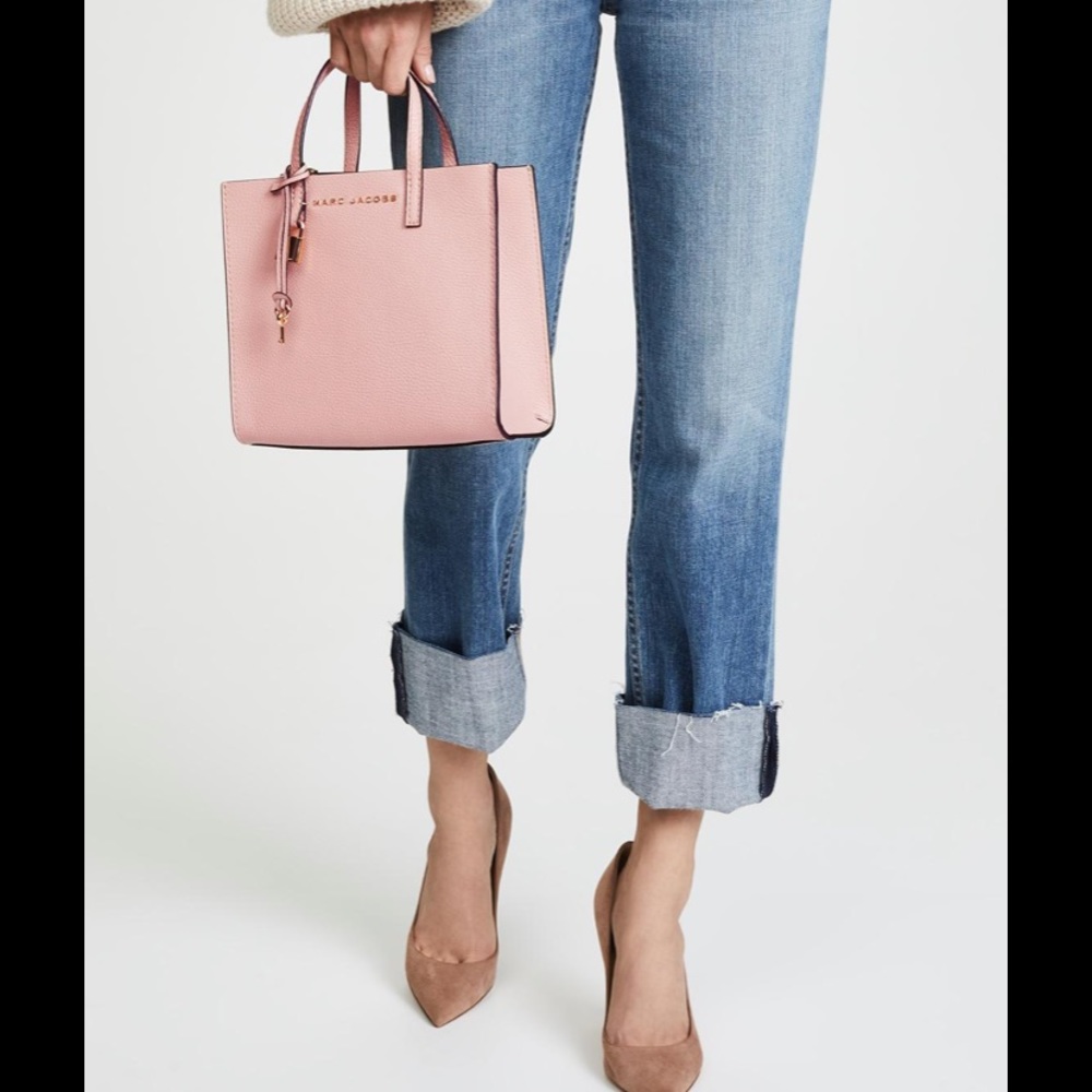 Marc Jacob mini grind tote light pink